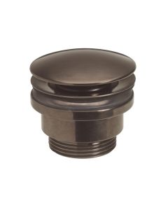 Crosswater UNION Basin Click Clack Waste Brushed Black Chrome