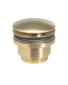 Crosswater UNION Basin Click Clack Waste Brushed Brass