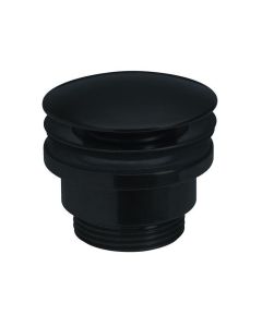 Crosswater MPRO Matt Black Universal Basin Click Clack Waste