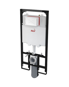 Alca 1.2m slim frame & cistern (8cm deep)