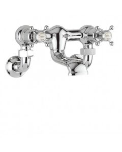 Crosswater Belgravia Wall Union Set Only-Chrome