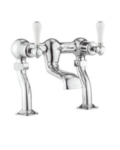 Crosswater Belgravia Lever Bath Filler-Chrome