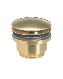 Crosswater MPRO Universal Basin Click Clack Waste - Brushed Brass