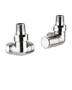 Crosswater Round Corner Valve – Chrome