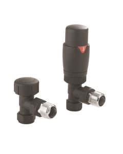 Crosswater Angled TRV - Matt Black