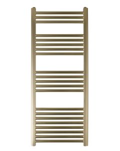 Just Taps VOS Radiator Brushed Brass 1200 X 500