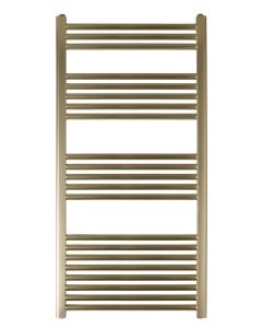 Just Taps VOS Radiator Brushed Brass 1200 X 600