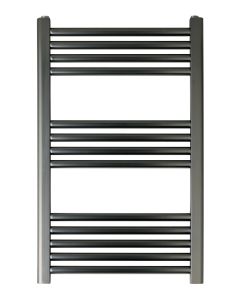 Just Taps VOS Radiator Brushed Black 800 X 500