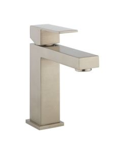 Crosswater Verge Basin Monobloc - Brushed Stainless Steel