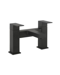 Crosswater Verge Bath Filler - Matt Black