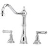 Perrin And Rowe Alsace Kitchen Sink Mixer Tap With Lever Handles Without Rinse