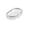 Just Taps Round corner shelf basket Chrome