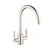 Just Taps Newbury Monoblock Sink Mixer, Swivel Spout