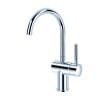 Just Taps Sleek Side Lever Sink Mixer, Swivel Spout