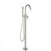 Crosswater MPRO Floor Mounted Bath Shower Mixer - Brushed Stainless Steel