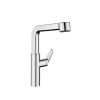 KWC Domo single lever monobloc with pull-out spray with SPRAYCLEAN