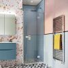 Crosswater Shower Enclosures Design 8 Silver Hinged Door with Inline Panel 900mm