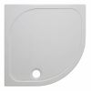 Crosswater Stone Resin Shower Trays 45mm Edge Waste Quadrant 900mm Quad