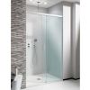 Crosswater Shower Enclosures Design 8 Silver Single Sliding Door with Soft Close Side Panel 800mm