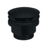 Crosswater MPRO Matt Black Universal Basin Click Clack Waste