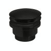Crosswater MPRO Industrial Carbon Black Universal Basin Click Clack Waste