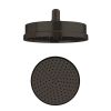 Crosswater MPRO Industrial Carbon Black Shower Head Ø200mm Easy Clean