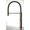 Gessi Meccanica Semi-professional single lever monobloc with solicone flex spout flex spout and detachable single flow spray head