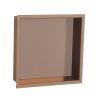 Just Taps Brushed Bronze Shower Niche 300×300mm
