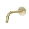 Just Taps Vos Slim Bath / Basin Spout 150mm-Brushed Brass