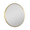 Just Taps VOS Mirror Without Light Brushed Brass 600mm