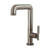 Crosswater UNION Tall Basin Mixer Brushed Black Chrome