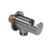 Just Taps Vos Water Outlet Elbow With Wall Support