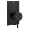 Just Taps VOS Single Lever Manual Concealed Shower Valve, HP1-Matt Black