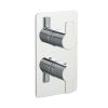 Just Taps Amore Thermostatic Concealed 3 Outlet Shower Valve