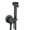 Just Taps VOS Douche Set for Cold and Hot Operation-Matt Black