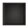 Just Taps Square Shower Niche 300 x 300mm-Matt Black