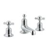 Just Taps Grosvenor Pinch 3 Hole Deck Mounted Bath Filler