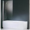 Novellini Aurora 1 - Hinged Bath Screen