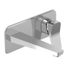 Just Taps HIX Single Lever Wall Mounted Basin Mixer – Chrome