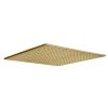 Just Taps HIX Shower Head Ceiling Mounted Brushed Brass