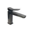 Just Taps HIX Single Lever Basin Mixer Brushed Black