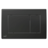 Alca Basic Flush Plate (rectangular) – Matt Black