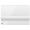 Alca Basic Flush Plate – White