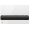 Alca Basic Flush Plate – White/Black