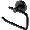 Just Taps VOS Toilet Roll Holder-Matt Black-28151MB
