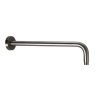 Just TAPS VOS Brushed Black Shower Arm, 400mm