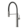 Gessi Flessa Semi-pro rotating sink mixer with extractable single jet handshower