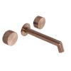 Just Taps Evo 3 hole wall mounted basin mixer