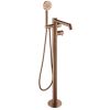 Just Taps Evo Floor standing bath shower mixer with lever and kit