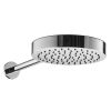 Just Taps Evo Shower head and arm Chrome